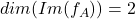 dim(Im(f_A))=2